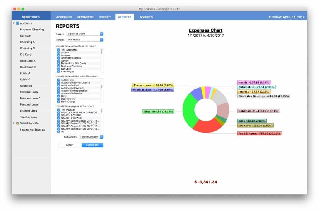 check numbers in quicken for mac reports